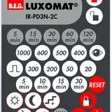 B.E.G. 92115 IR-Fernbedienung für LUXOMAT PD IR-PD3N-2C