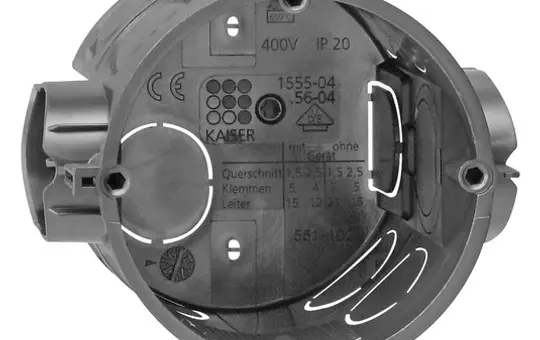 GIRA 248600 Kaiser Verbindungsdose 1-fach