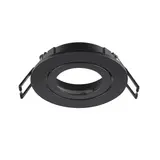 SLV 1007332 Deckeneinbauring rund IP20 NEW TRIA 68 1-fach | schwarz