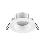 SLV 1007346 Deckeneinbauring rund IP65 NEW TRIA 68 1-fach, vertieft | weiß