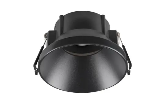 SLV 1007449 Deckeneinbauring rund IP20 NEW TRIA 75 1-fach, zurückgesetzt | schwarz