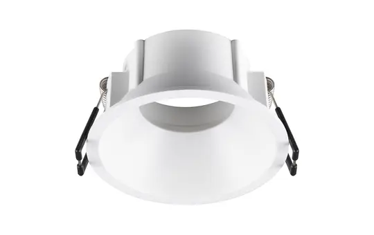 SLV 1007489 Deckeneinbauring rund IP20 NEW TRIA 75 1-fach, zurückgesetzt m. Kragen | weiß