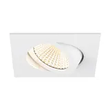 SLV 1007399 Deckeneinbauleuchte eckig IP20 NEW TRIA 68 8,3 W, 3000 K, 60° | weiß