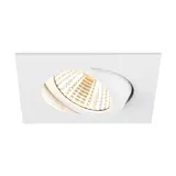 SLV 1007427 Deckeneinbauleuchte eckig IP20 NEW TRIA 68 11 W, 1800-3000 K, 38° | weiß