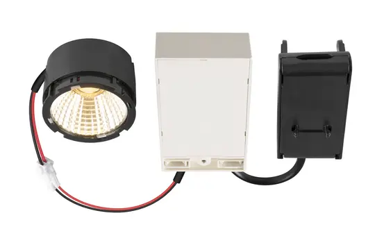 SLV 1007431 LED-Modul rund IP20 NEW TRIA 68/75 8,6 W, 2500/3000/4000 K, 38° | schwarz
