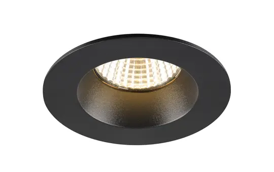 SLV 1007408 Deckeneinbauleuchte rund IP65 NEW TRIA 68 8,3 W, 3000 K, 38° | schwarz