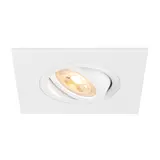 SLV 1007627 Deckeneinbauleuchte eckig IP20 NEW TRIA 75 XL max. 10 W | weiß