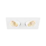 SLV 1008511 Deckeneinbauleuchte eckig IP20 NEW TRIA 155 13,6 W, 2700 K, 38° | weiß