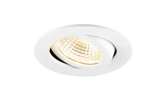 SLV 1009020 Deckeneinbauleuchte rund NEW TRIA 68 AIRTIGHT 7,5 W, 2700 K, 38° | weiß