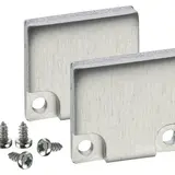 BARTHELME 62398613 Endkappe für BARdolino hoch, Aluminium, inkl. 4 Schrauben