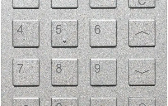 TCS AMI10300-0010 Tastaturmodul AMI Standard | silber eloxiert