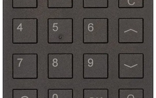 TCS AMI10300-0057 Tastaturmodul AMI Standard | schwarz eloxiert