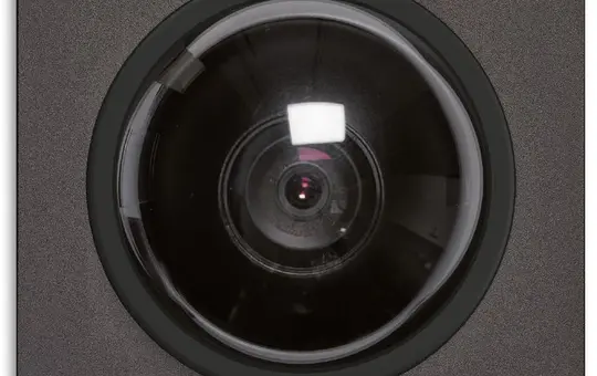 TCS AMI10620-0057 Einbau-Dome-Kameramodul AMI 90° | schwarz eloxiert