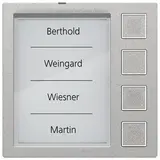 TCS AMI10914-0010 Tastenmodul AMI 4 Tasten | silber