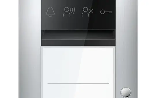 TCS ASA110102-0010 Audio Außenstation AP PRO PES 2 Tasten, 1 Spalte | silber