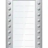 TCS ASA130224-0010 Audio Außenstation AP PRO PES 24 Tasten, 2 Spalte | silber