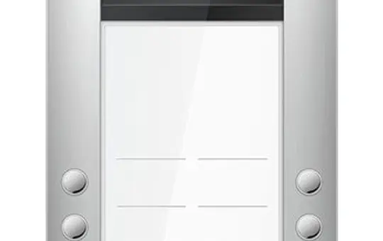 TCS AVA620210-0010 Video Außenstation AP PRO PES 10 Tasten, 2 Spalte | silber