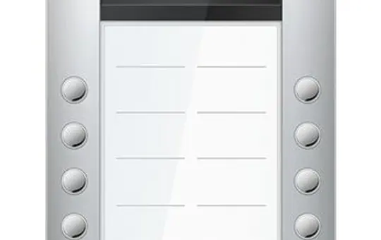 TCS AVA620214-0010 Video Außenstation AP PRO PES 14 Tasten, 2 Spalte | silber