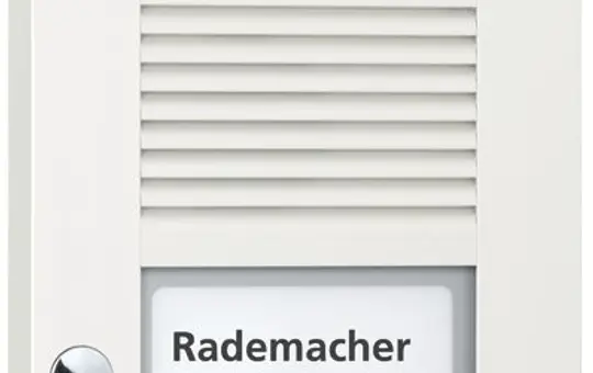TCS AVD14023-0018 Video Außenstation Kamera AVD 2 Tasten rechtsbündig | weiß