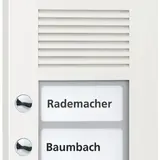 TCS AVD14033-0018 Video Außenstation Kamera AVD 3 Tasten rechtsbündig | weiß