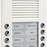 TCS AVE14123-0018 Video Außenstation Kamera AVE 12 Tasten rechts-/linksbündig | weiß