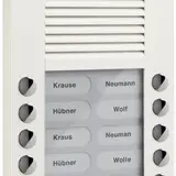 TCS AVE14143-0018 Video Außenstation Kamera AVE 14 Tasten rechts-/linksbündig | weiß