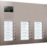 TCS AVU16180-0030 Video Außenstation UP AVU 18 Tasten rechtsbündig, 3-spaltig | edelstahl