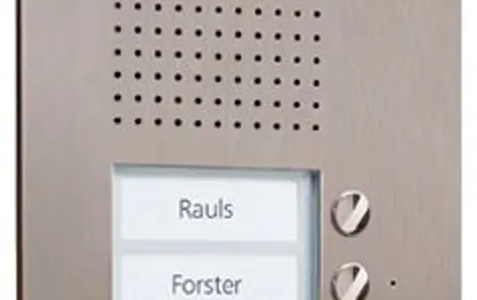 TCS AVU14040-0030 Video Außenstation UP AVU 4 Tasten rechtsbündig, 1-spaltig | edelstahl