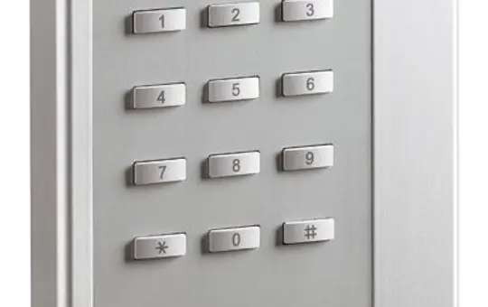 TCS AZC50000-0010 Codeschloss cPAKL bis zu 10 Codes | silber