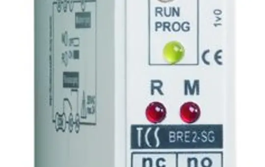 TCS BRE2-SG Kombigerät mit Binär Ein-/Ausgang Hutschiene 1 TE