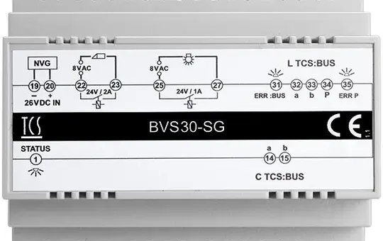 TCS BVS30-SG Versorgungs- und Steuergerät für Unteranlagen an 1 Strang