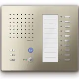 TCS CAI1100-0152 Audio Innenstation Carus ADAPTO 10 Tasten, Aufputz | champagner