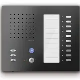 TCS CAI1100-0156 Audio Innenstation Carus ADAPTO 10 Tasten, Aufputz | schwarz