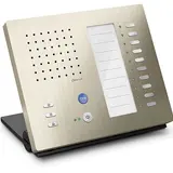 TCS CAI1110-0152 Audio Innenstation Carus ADAPTO 10 Tasten, Tischgerät | champagner