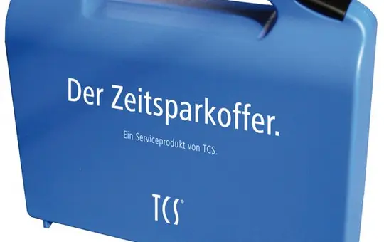 TCS E34228 Hartschalenkoffer inkl. Servicegerät