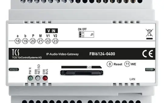 TCS FBI6124-0400 IP-Gateway ADVANCED 2.0 bis zu 90 Rufziele