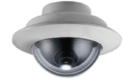 TCS FVK4224-0 Domekamera Unterputz | silber