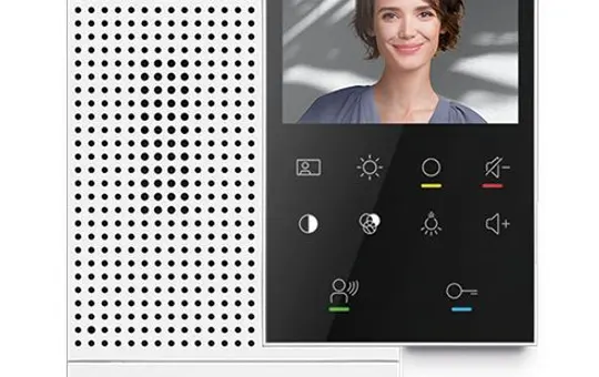 TCS IVWM7000-0140 Video Innenstation SENSO PRO mit 3,5“ Videodisplay | weiß