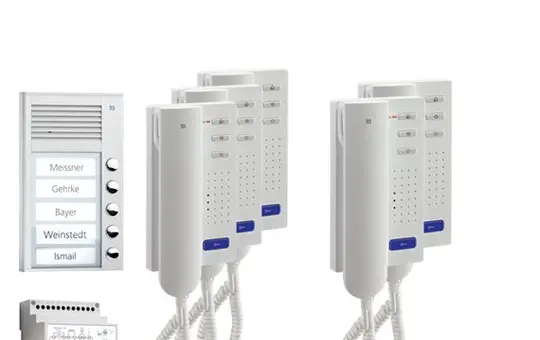 TCS PPA05-EN/02 Audio-Set Außenstation AP PAK 5 WE, 5 Tasten, 5 Telefone