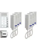TCS PPA06-EN/02 Audio-Set Außenstation AP PAK 6 WE, 6 Tasten, 6 Telefone