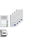 TCS PPAF04-EN/02 Audio-Set Außenstation AP PAK 4 WE, 4 Tasten, 4 Freispr. ISW3030