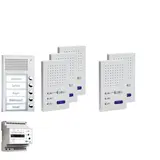TCS PPAF05-EN/02 Audio-Set Außenstation AP PAK 5 WE, 5 Tasten, 5 Freispr. ISW3030