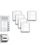 TCS PPAF05-EN/01 Audio-Set Außenstation AP PAK 5 WE, 5 Tasten, 5 Freispr. ISW6010