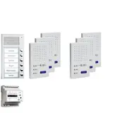 TCS PPAF06-EN/02 Audio-Set Außenstation AP PAK 6 WE, 6 Tasten, 6 Freispr. ISW3030