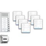 TCS PPAF07-EN/01 Audio-Set Außenstation AP PAK 7 WE, 7 Tasten, 7 Freispr. ISW6010