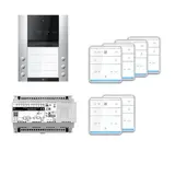 TCS PAAF062/007 Audio-Set Außenstation AP PRO ASA 6 WE, 6 Tasten, 6 Freispr. ISW6010