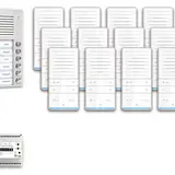 TCS PAAF122/001 Audio-Set Außenstation AP PES 12 WE, 12 Tasten, 12 Freispr. ISW6031