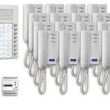 TCS PPA16-EN/02 Audio-Set Außenstation AP PES 16 WE, 16 Tasten, 16 Telefone