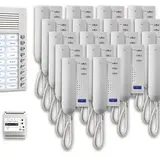 TCS PPA18-EN/02 Audio-Set Außenstation AP PES 18 WE, 18 Tasten, 18 Telefone