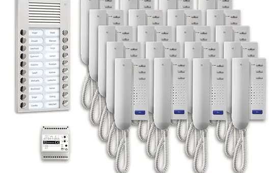 TCS PPA20-EN/02 Audio-Set Außenstation AP PES 20 WE, 20 Tasten, 20 Telefone